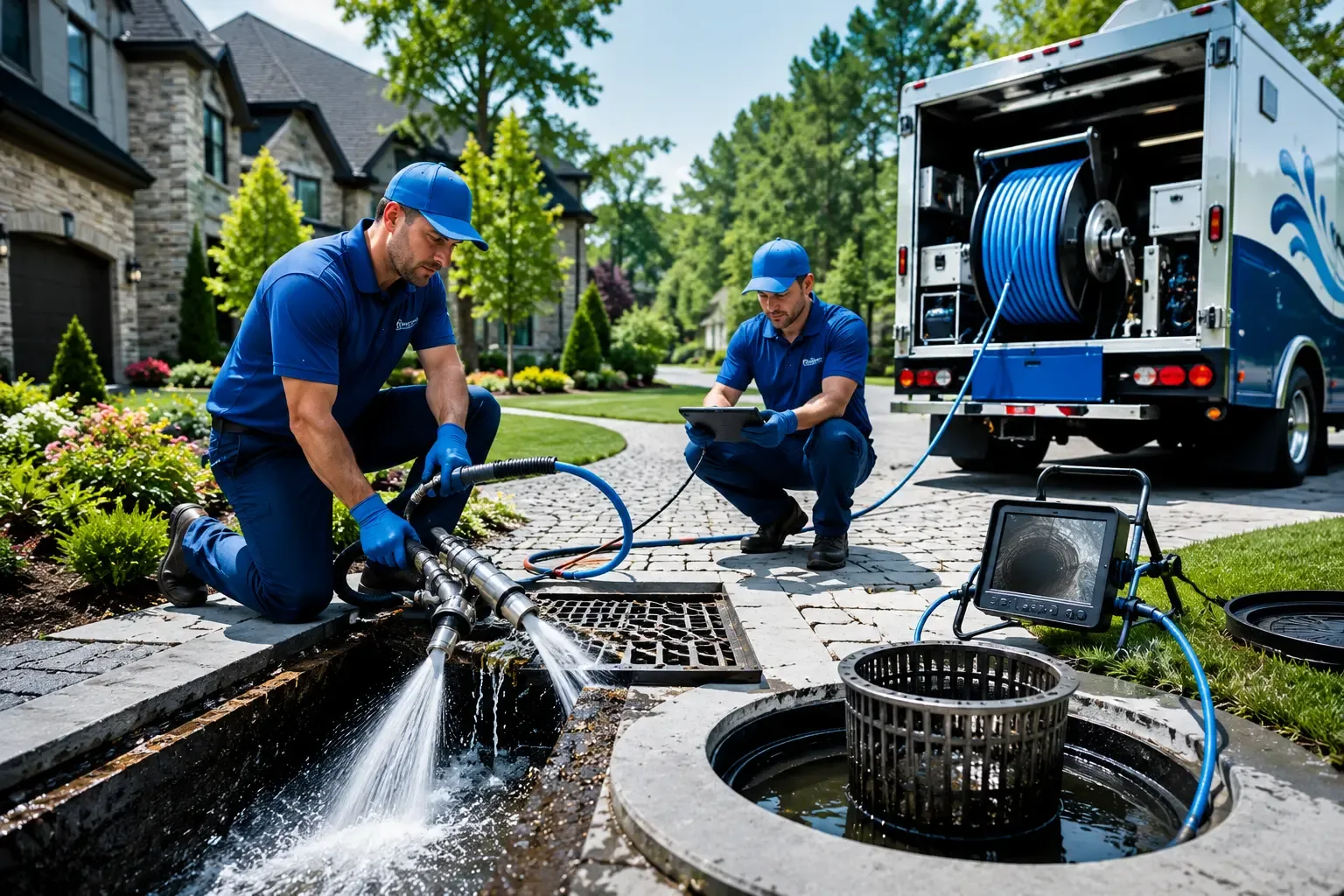Local outdoor drain cleaning professionals in Delphos, KS